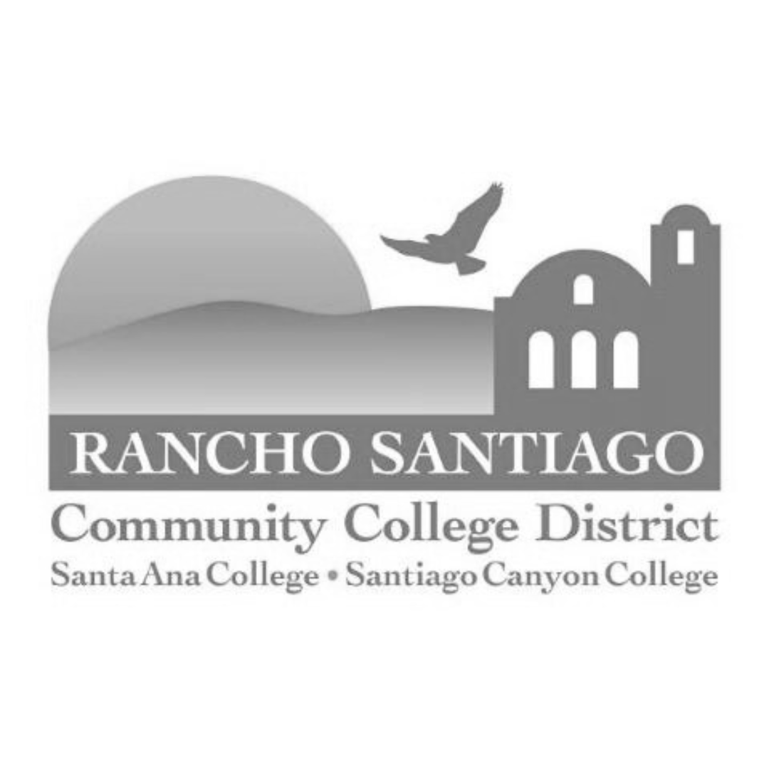 Rancho-Santiago-Community-College-District-Santa-Ana-Kompashion-Sponsor-Partner-Logo-Black-and-White